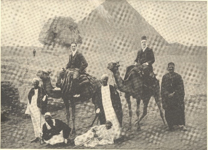 Parliamentarians on Camels in Egypt