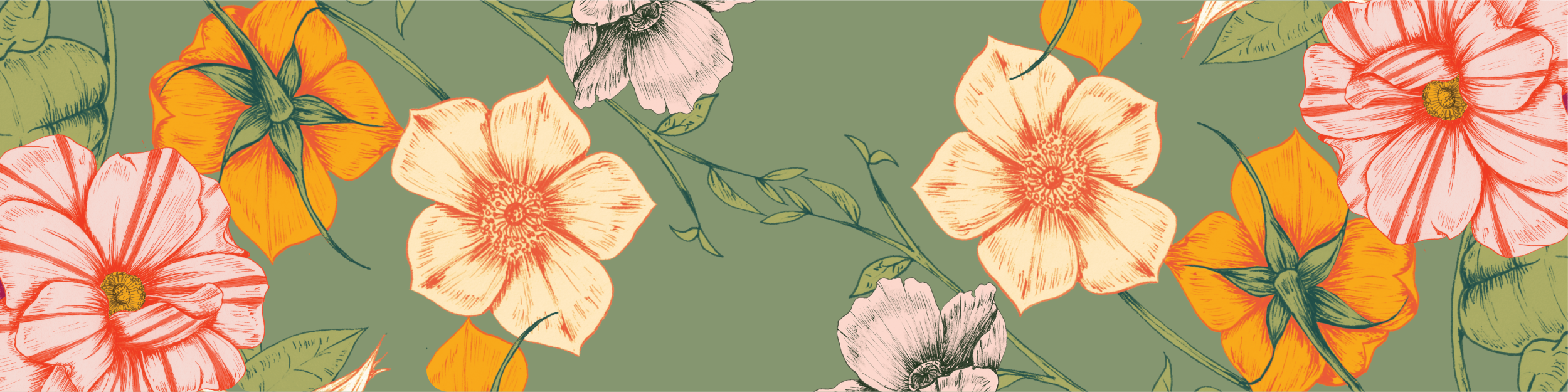 Mother's Day Floral Background